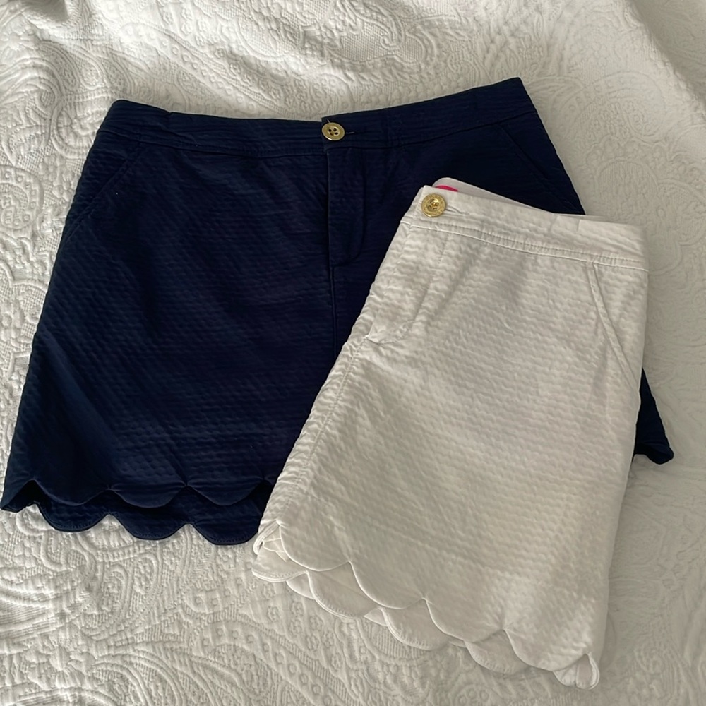 Two Lilly Pulitzer Colette skorts